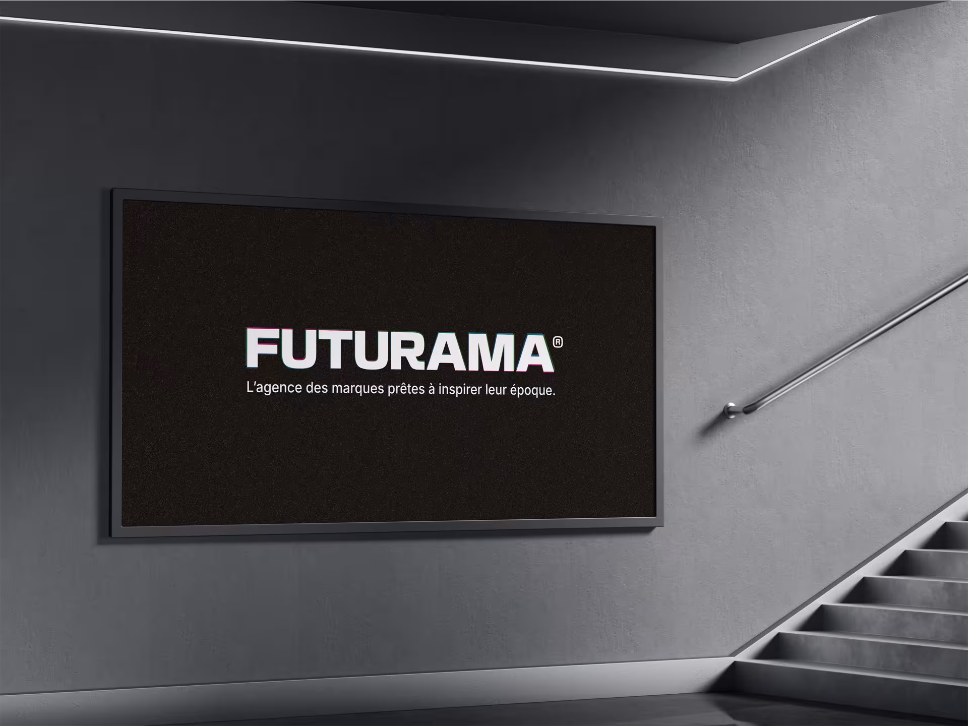 Affiche FUTURAMA nouvelle identité